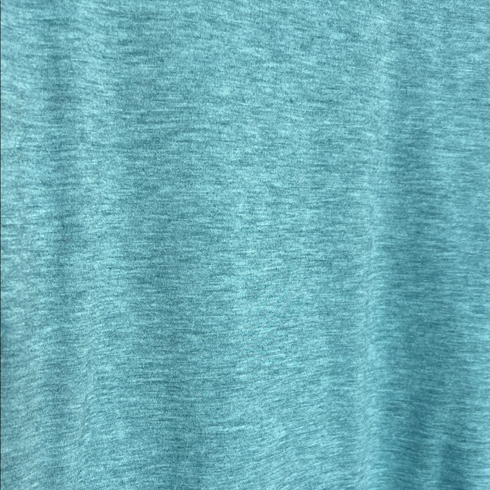 What a Wonderful World Teal Graphic Long Sleeve Shirt - Picture 4 of 7